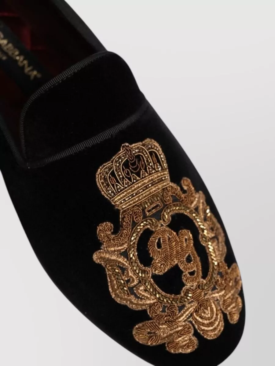 Dolce&Gabbana Velvet Loafers