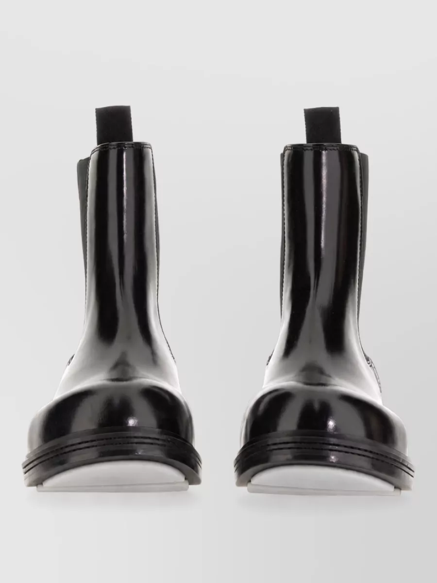 Bottega Veneta leather chelsea boots