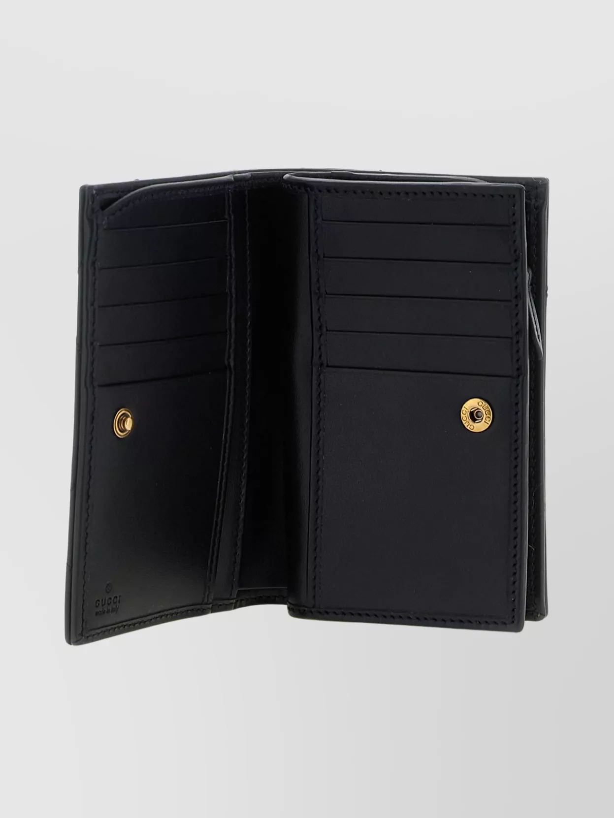 Gucci Chevron Pattern Gg Marmont Wallet