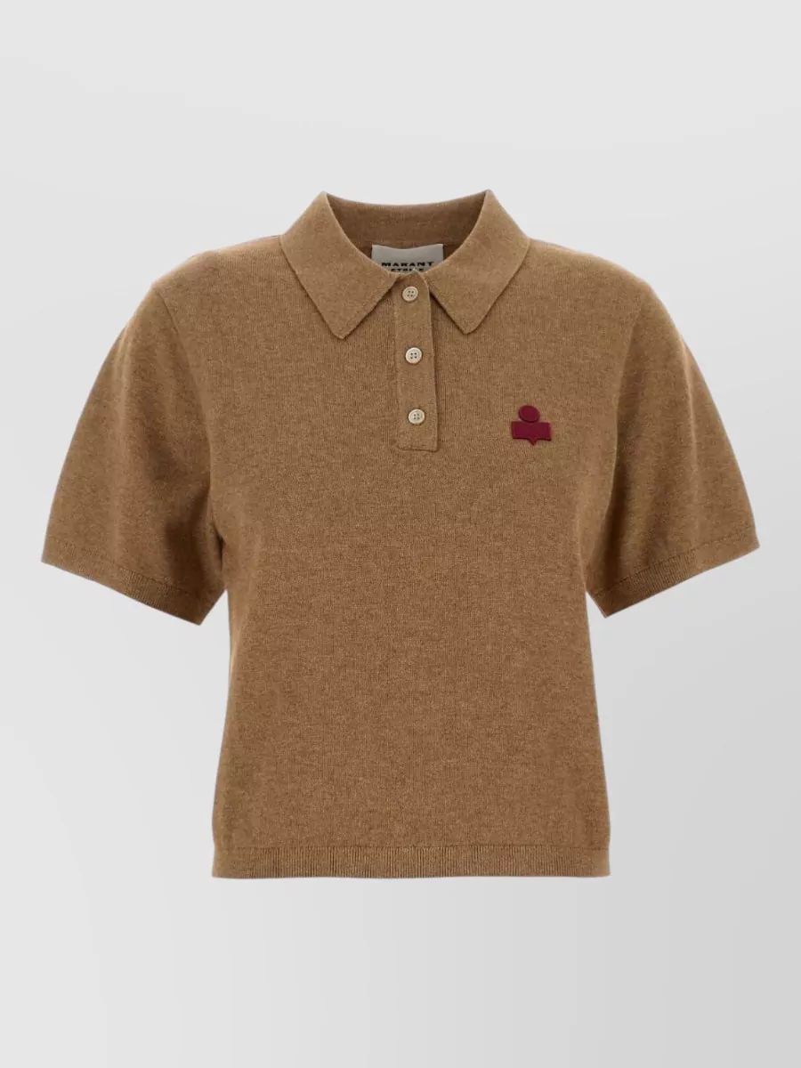 Isabel Marant Etoile Slim-Fit Althea Polo Shirt
