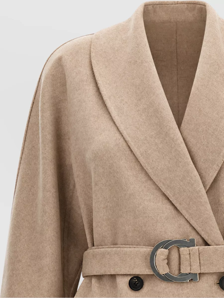 Ferragamo Cashmere Virgin Wool Coat