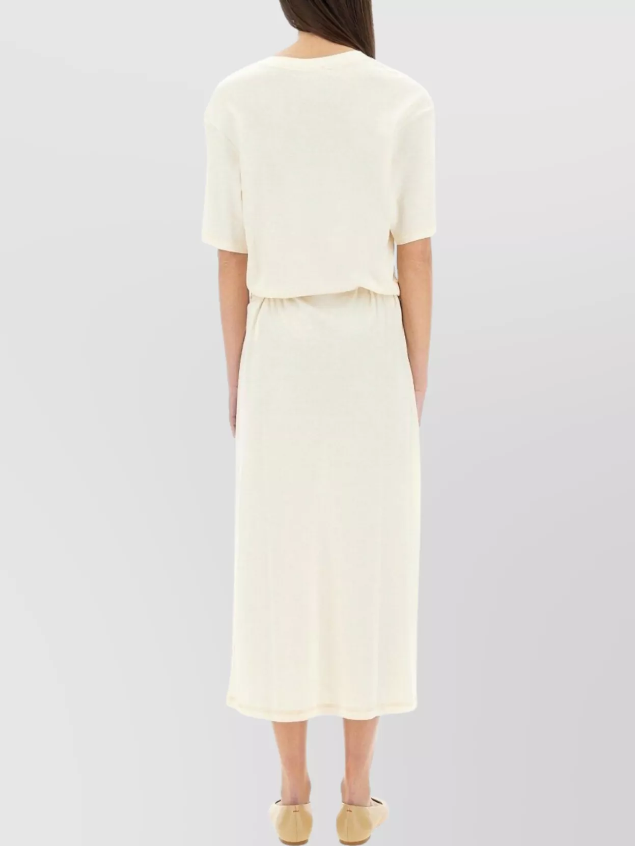 Lemaire Women T-shirt Dress With Belt