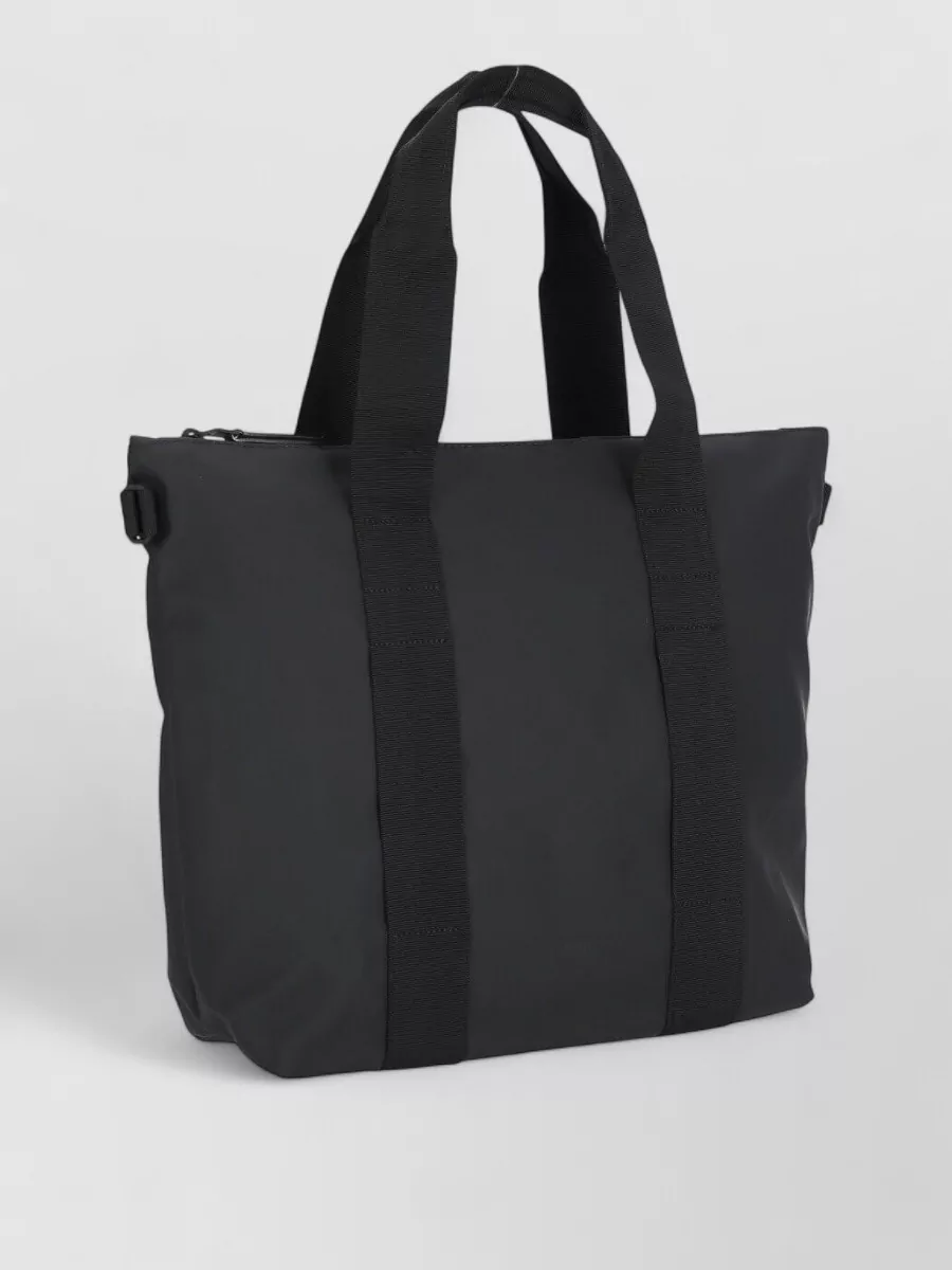 Rains Waterproof Tote Bag Rectangular Unisex Shoulder Strap