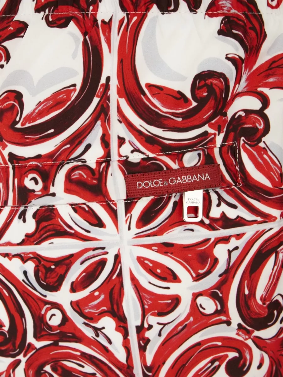 Dolce&Gabbana Printed Swim Shorts