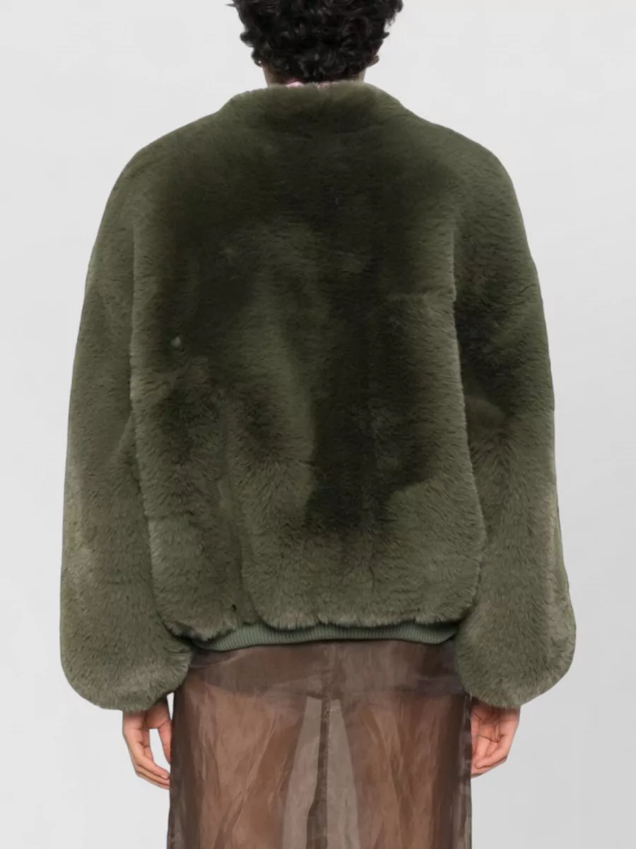 The Frankie Shop Faux Fur Jacket