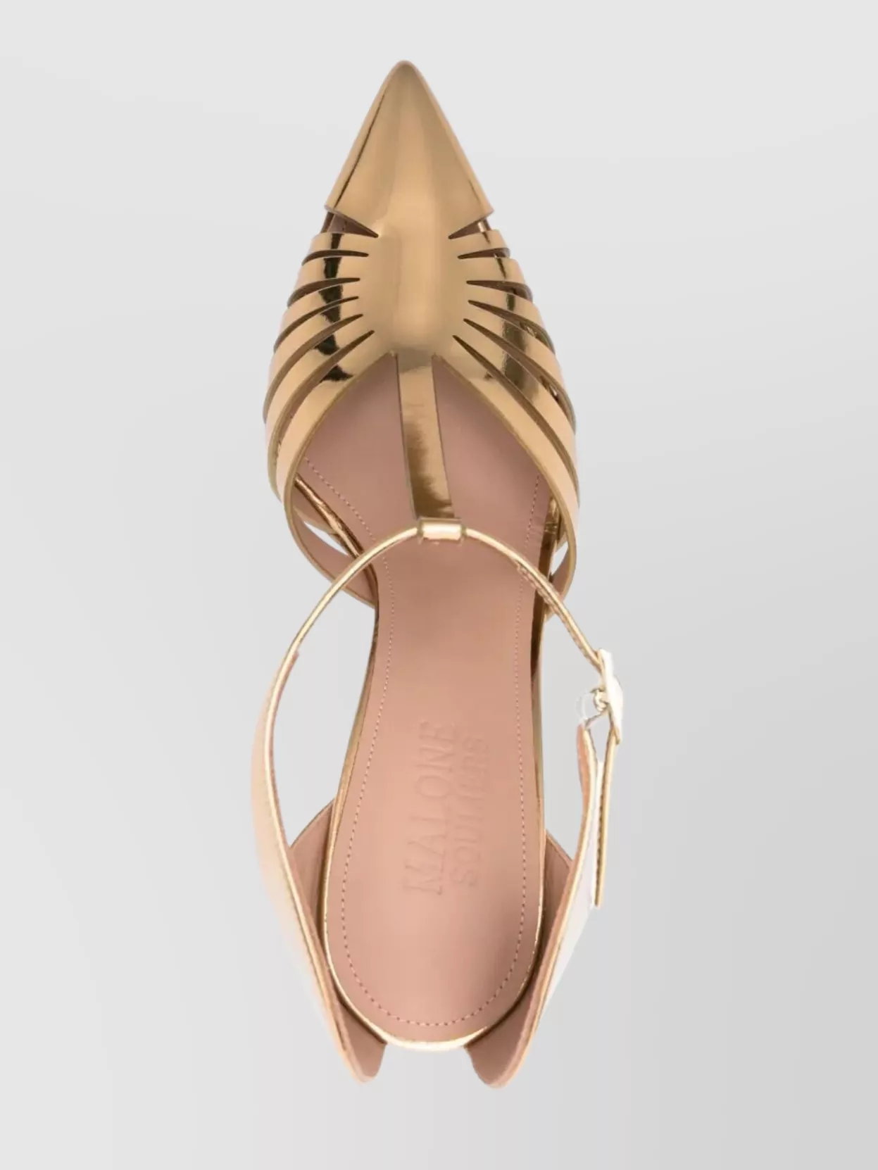 Malone Souliers Strappy Pointed Toe Sandals Jennifer 90