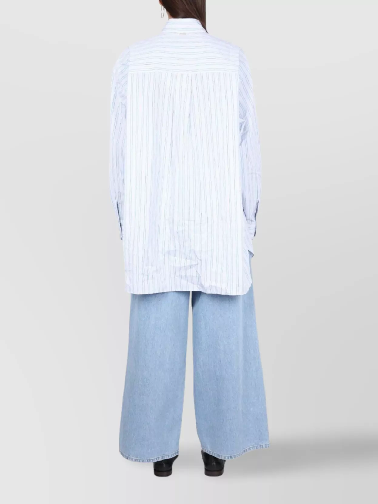 Our Legacy Shirt Featuring Stripe Pattern And Chest Pocket In Multi