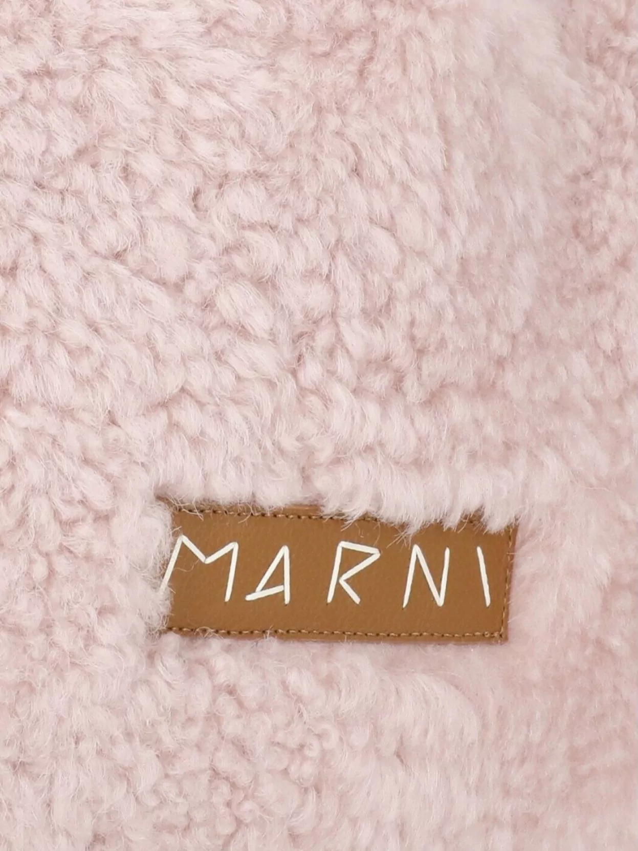 Marni Stylish Shoulder Bag With Fur And Handles