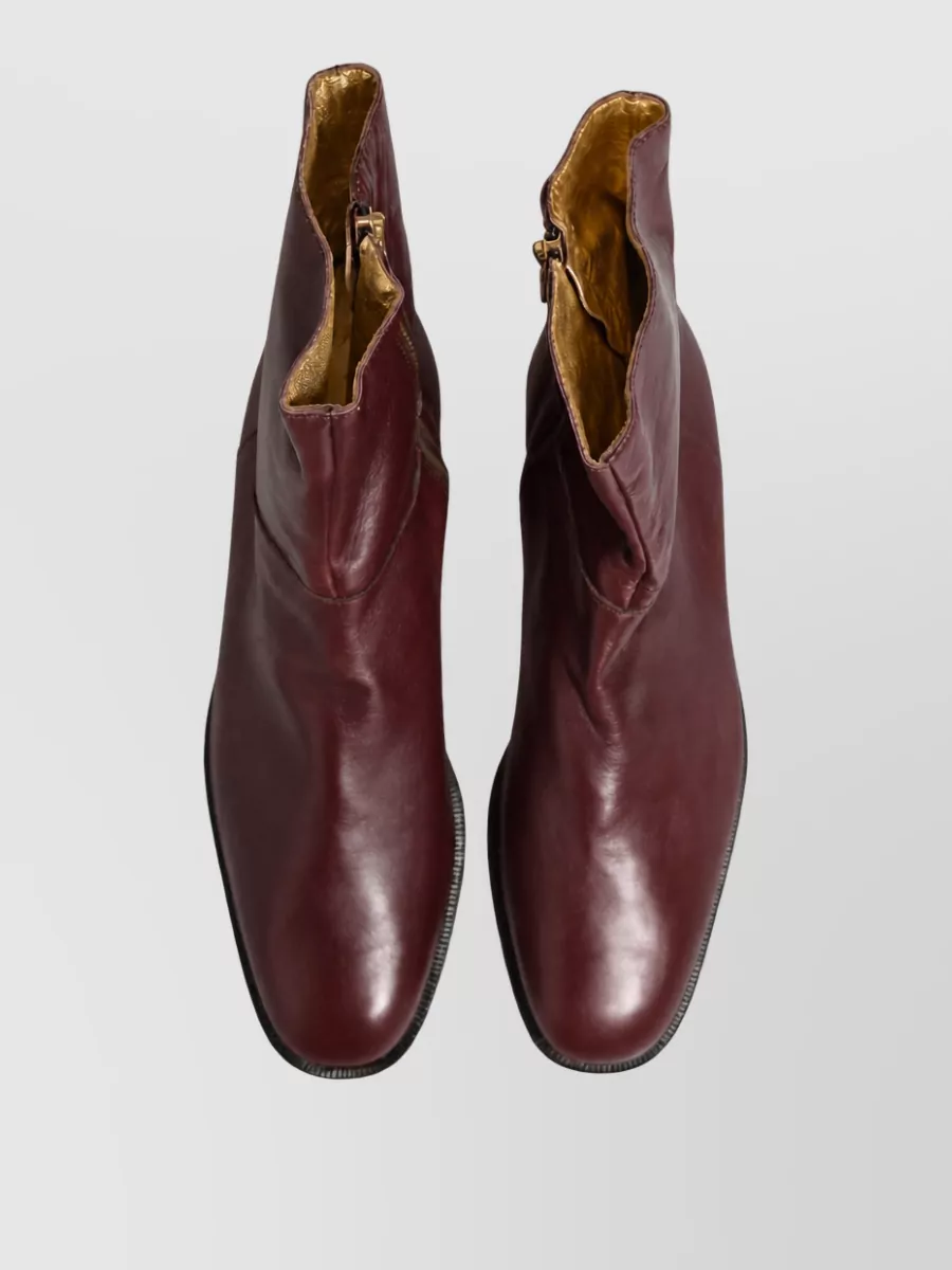 Dolce&Gabbana Leather Ankle Boots