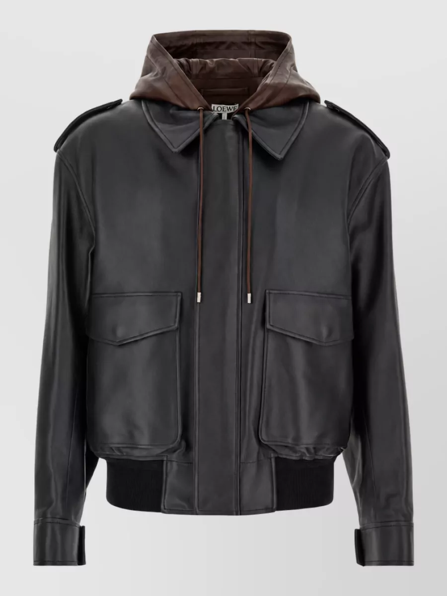 Loewe leather jacket
