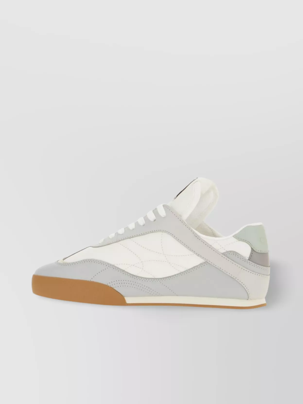 Chloé Kick Lace-up Leather Low Top Sneakers