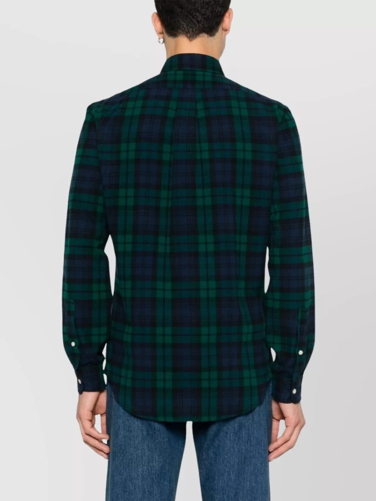 Ralph Lauren Casual Plaid Check Long Sleeve Shirt