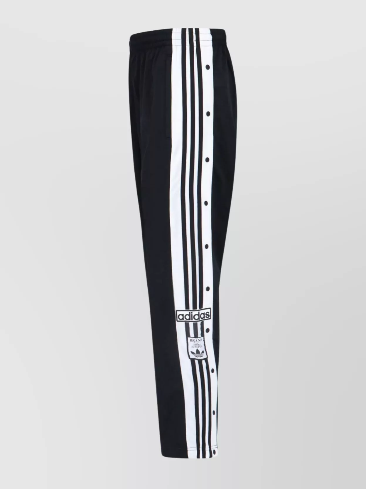 Adidas Straight Trousers With Elastic Waistband And Side Stripes