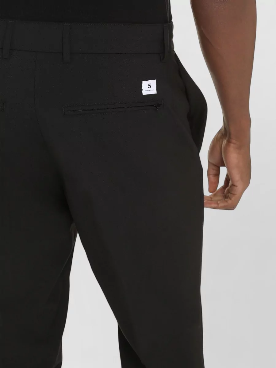 Department 5 Wool Blend Trousers Belt Loops Pockets