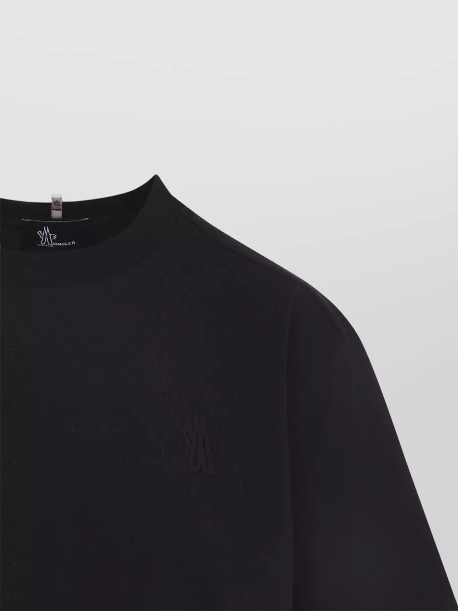 Moncler Grenoble Logo Patch Cotton Blend T-Shirt Set