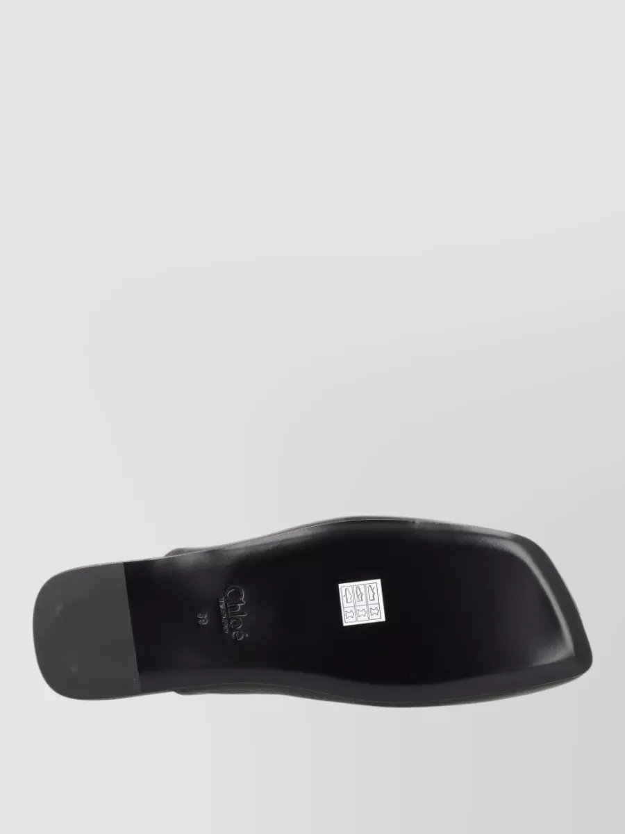Chloé Leather Mules