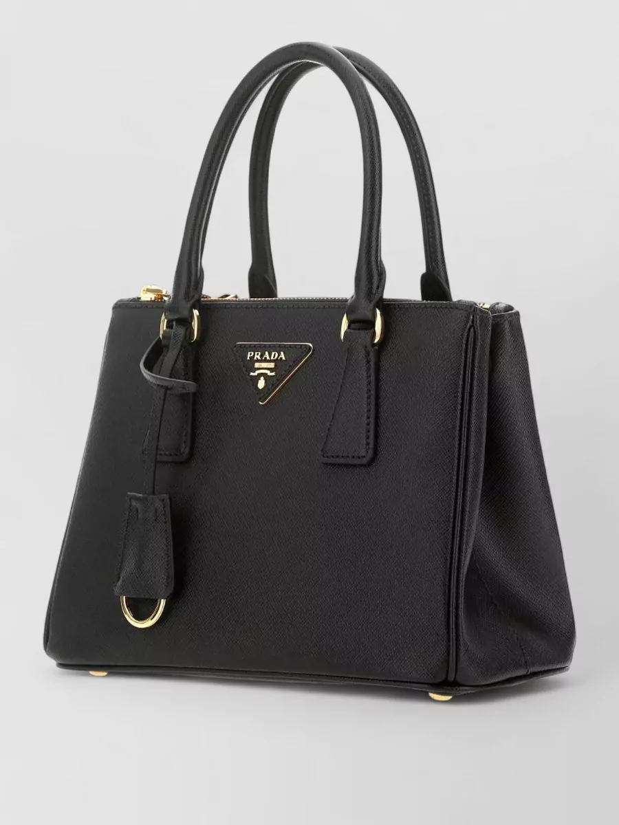 Prada galleria mini leather tote bag
