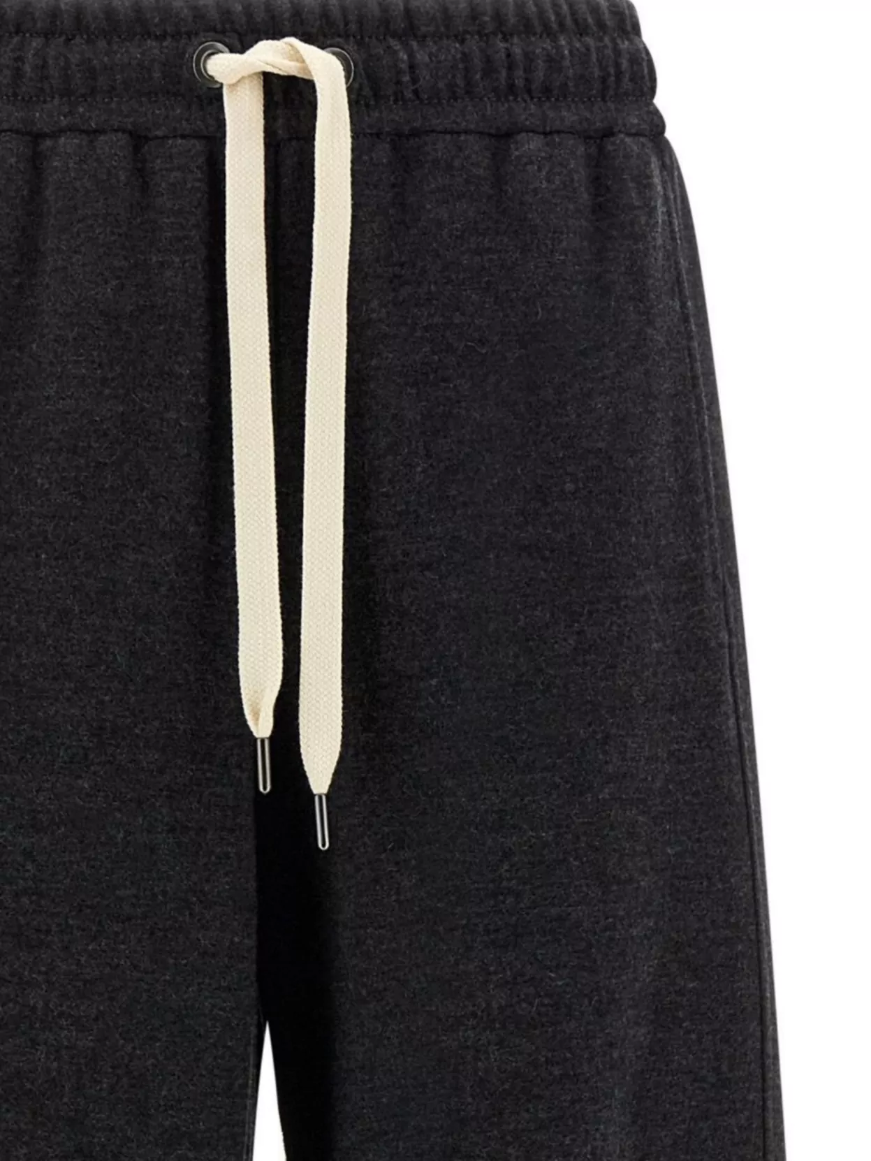 Brunello Cucinelli Cashmere Wide Leg Joggers With Back Pocket