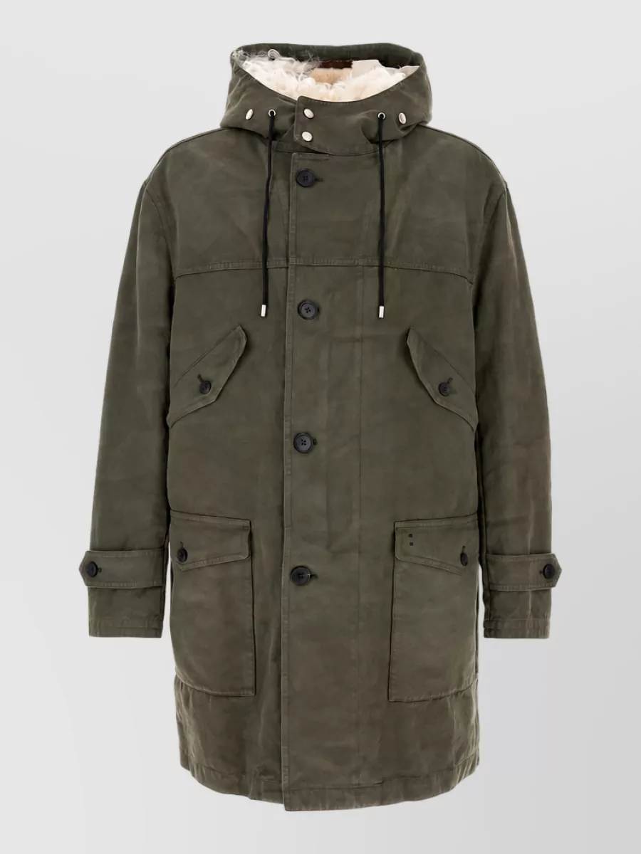 Fendi Cotton parka jacket