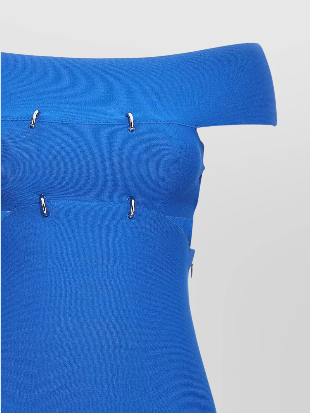Alexander Mcqueen Off-Shoulder Neckline Puffer Dress