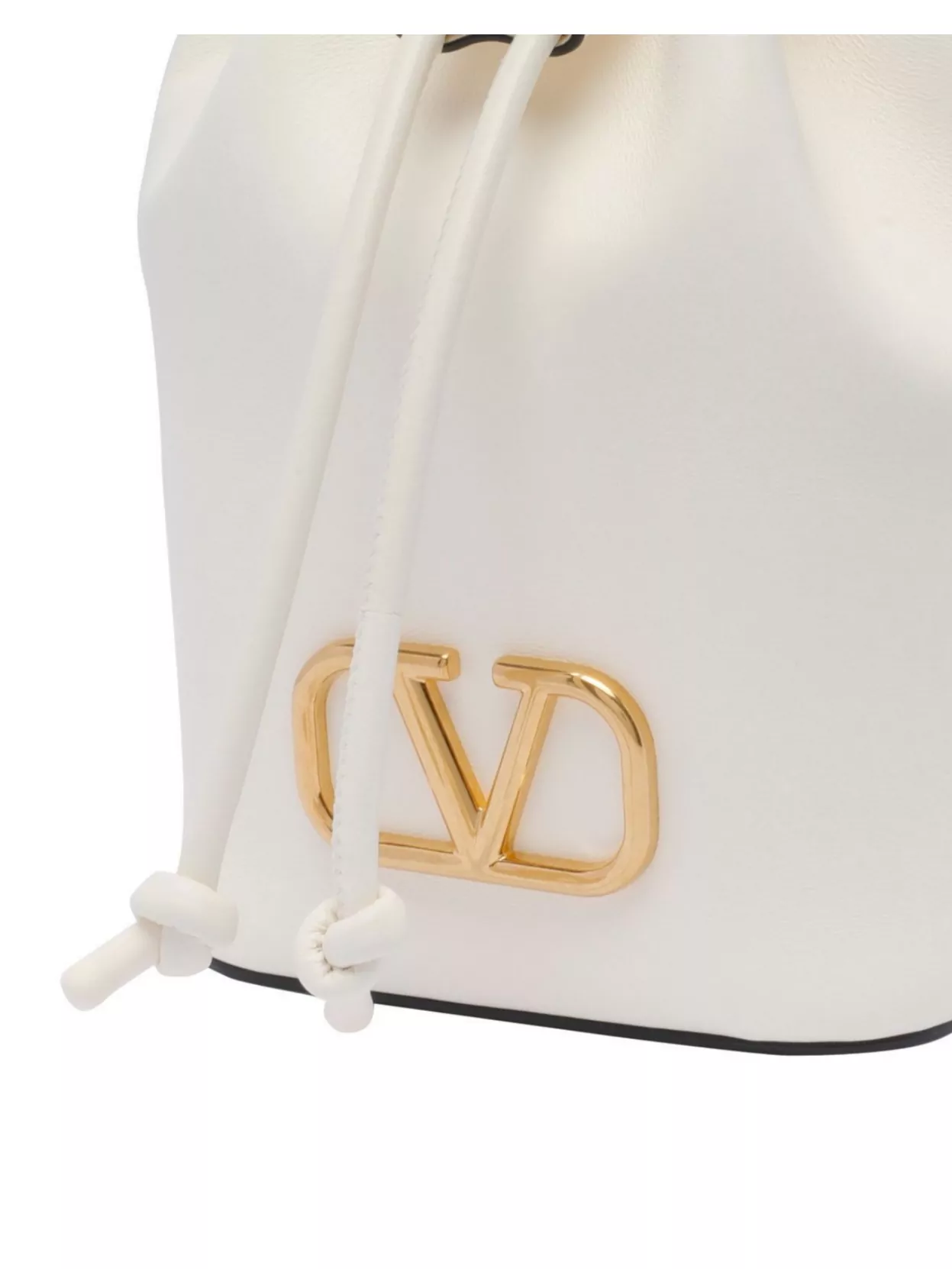 Valentino Mini Vlogo Signature Bucket Bag With Top Handle