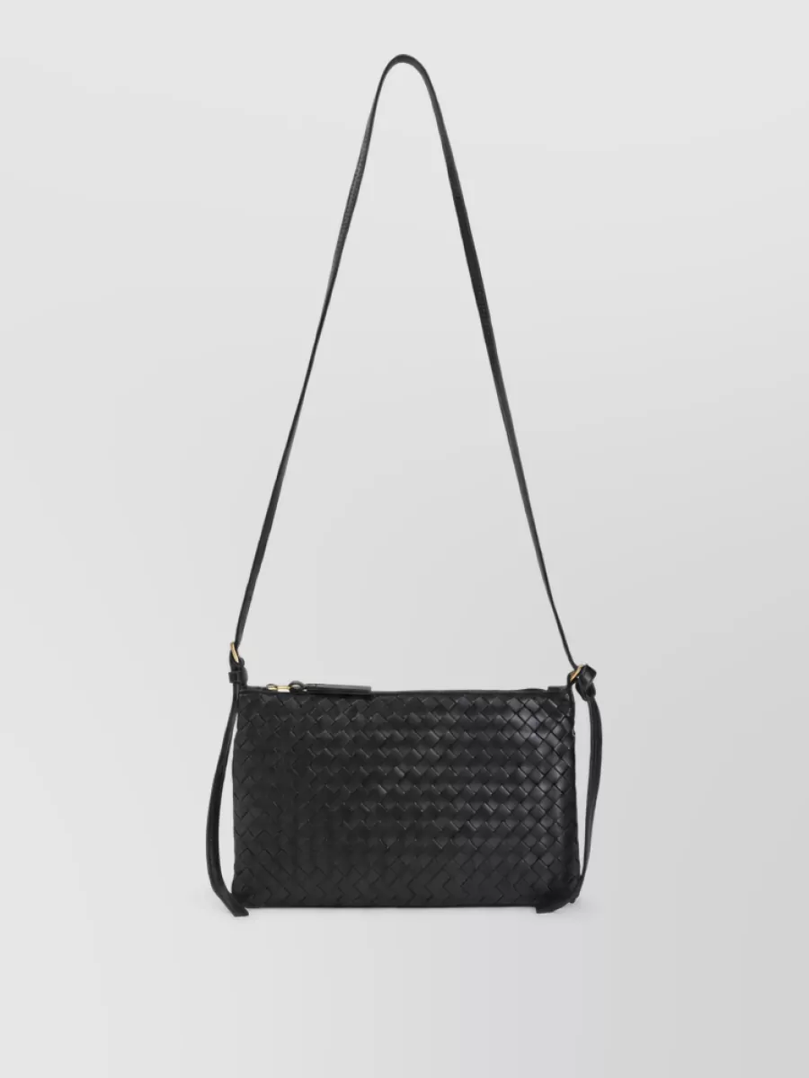 Bottega Veneta lambskin clutch bag