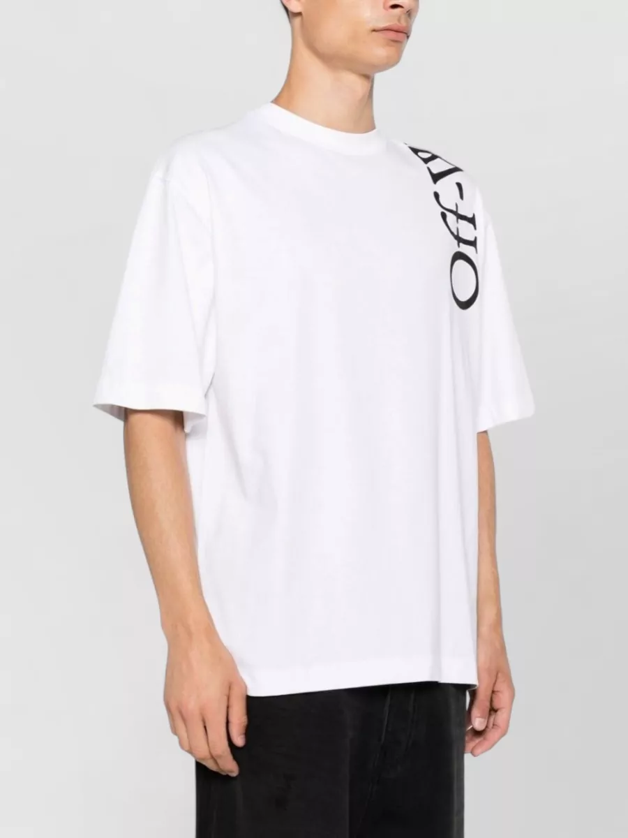 Off-White Logo Print Cotton T-Shirt