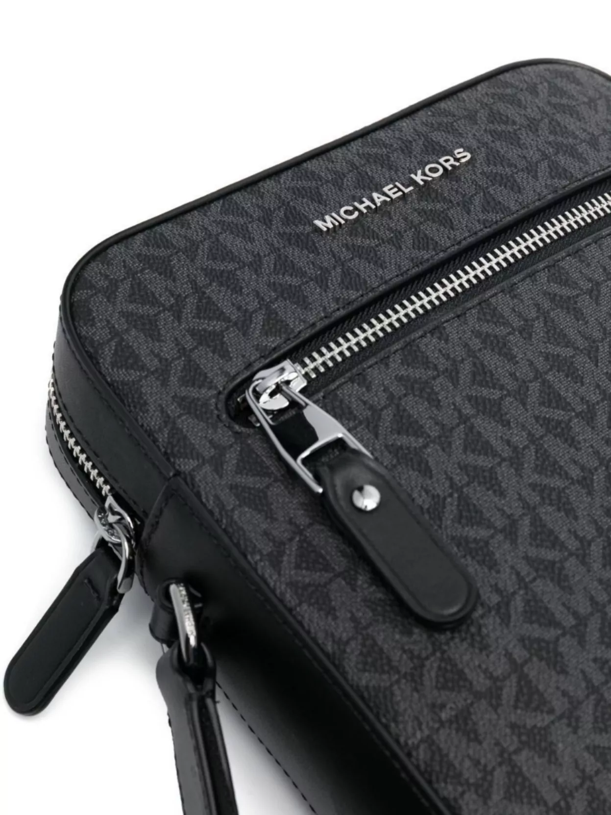 Michael Kors Signature Shoulder Bag Zip Pocket