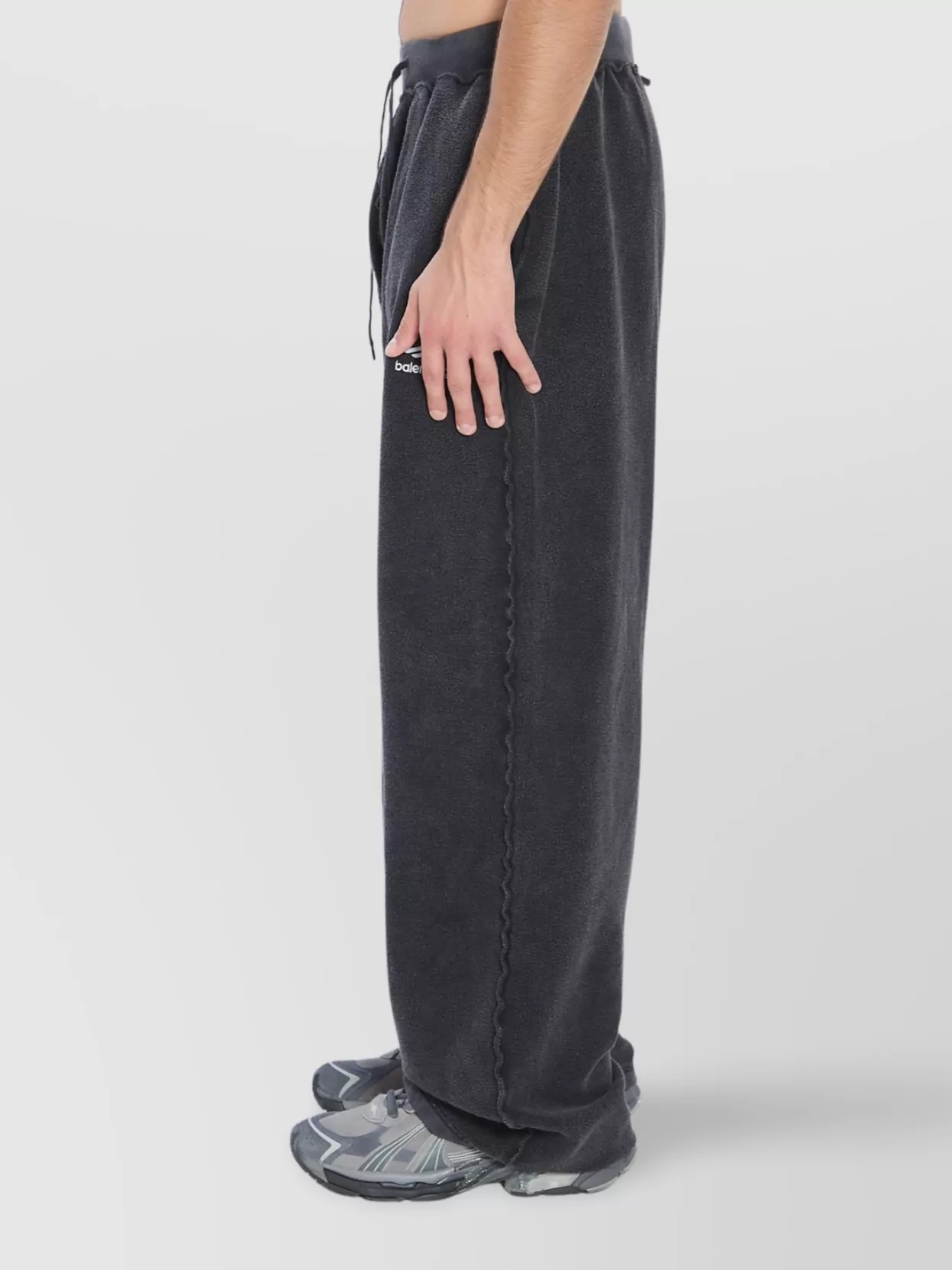 Balenciaga Reversed Seam Oversized Sports Sweatpants
