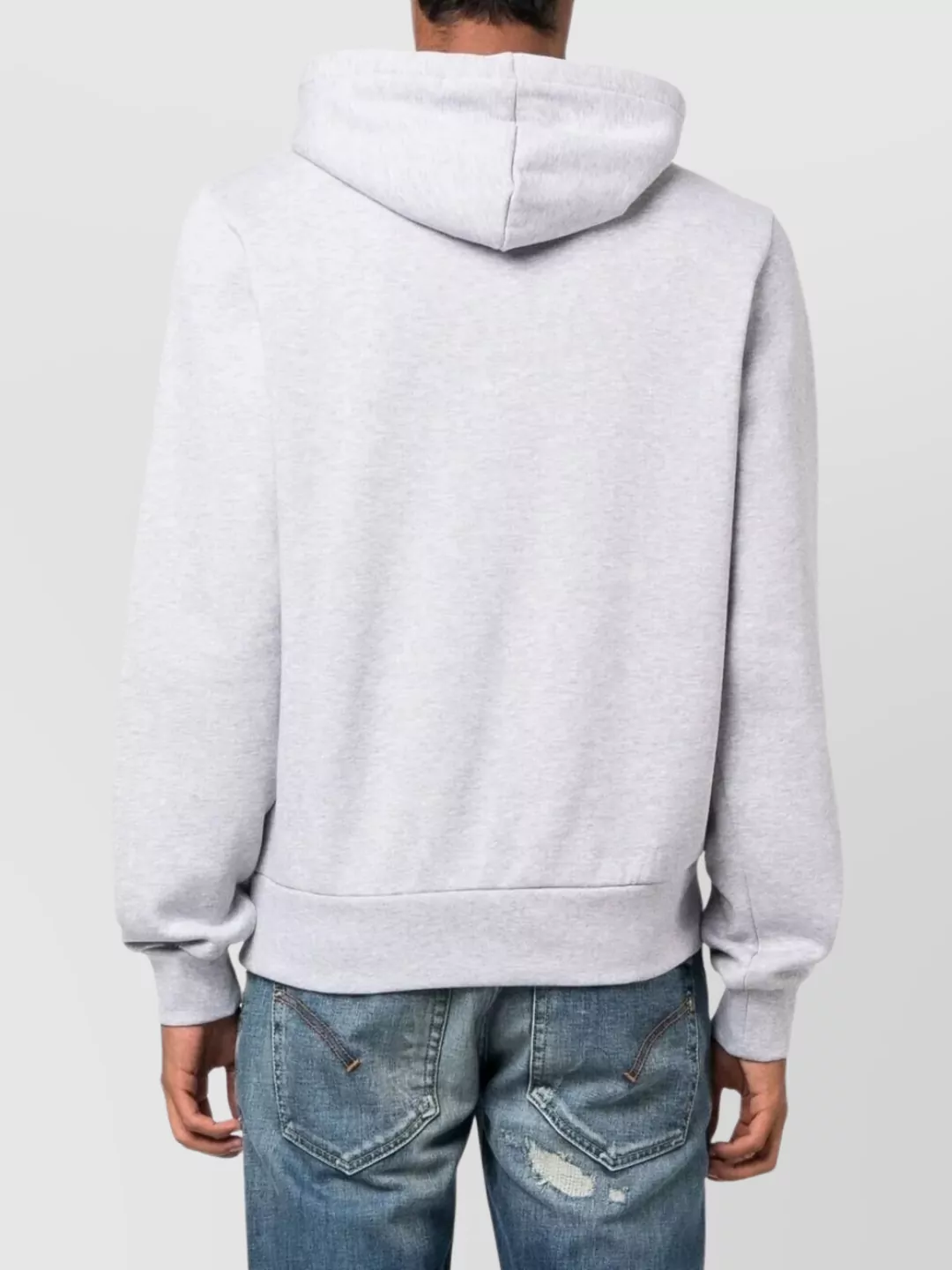 Lacoste Fleece Hoodie With Drawstring And Pocket