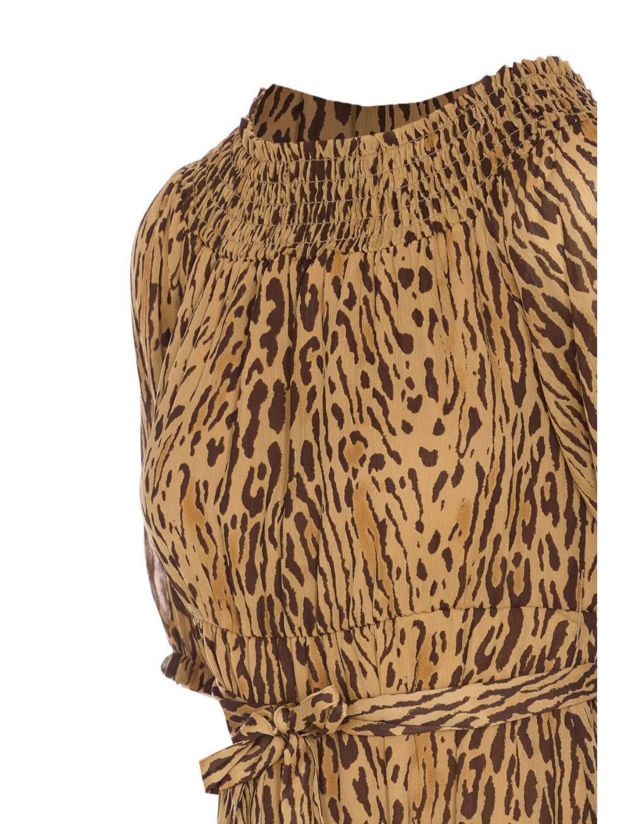 ワンピース LIU JO ANIMALIER DRESS Liu •jo Liu Jo Animalier Long Dress In Multicolour | ModeSens