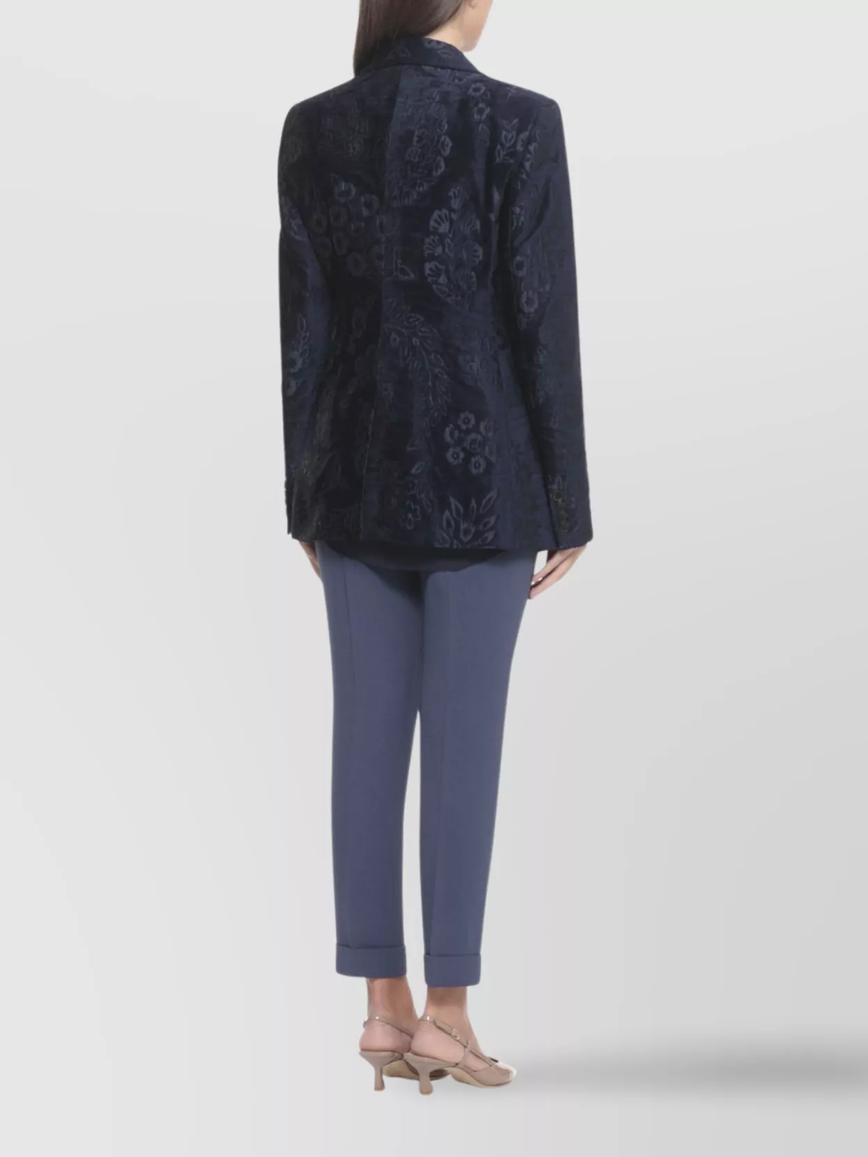 Etro Floral Patterned Women's Blazer Jacket