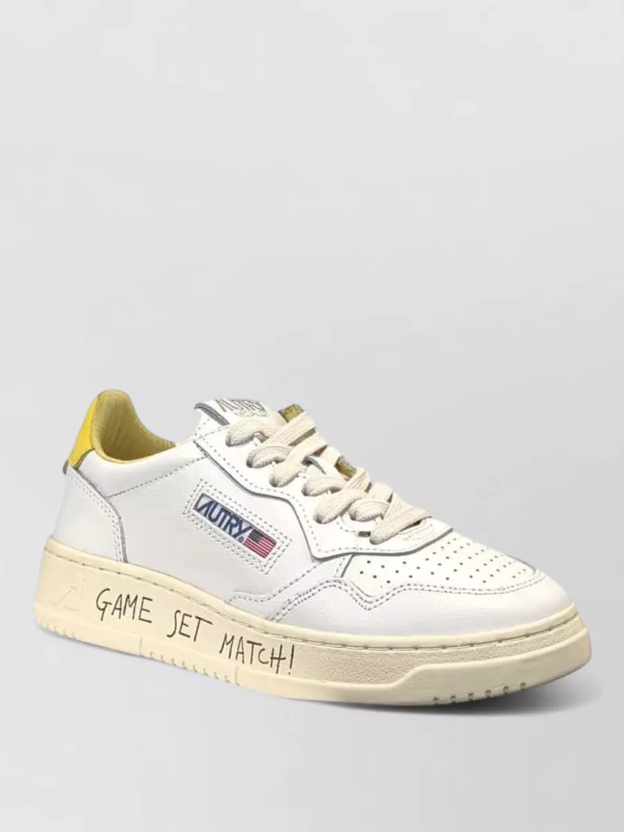 Autry leather low-top sneakers