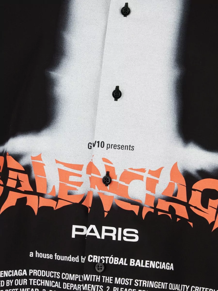 Balenciaga Cotton Bowling Shirt