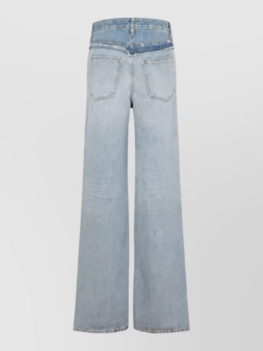 Givenchy Cotton Oversized Wide-Leg Jeans