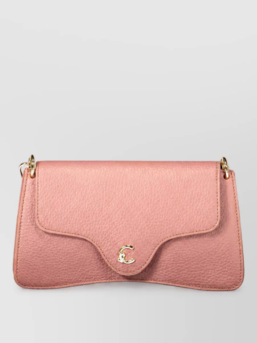 Coccinelle leather clutch bag