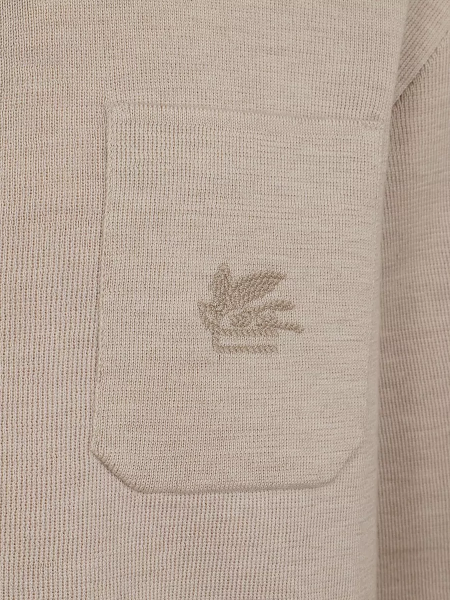 Etro Knitted Wool Cardigan