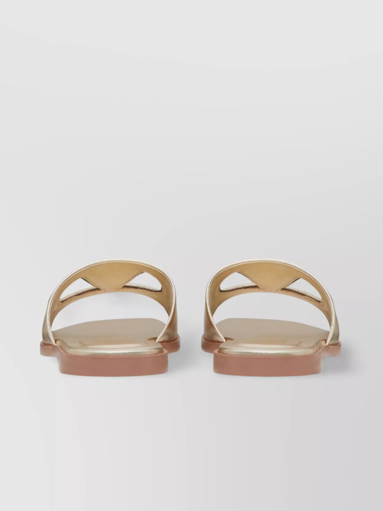 Valentino Garavani Vlogo Signature Leather Slides