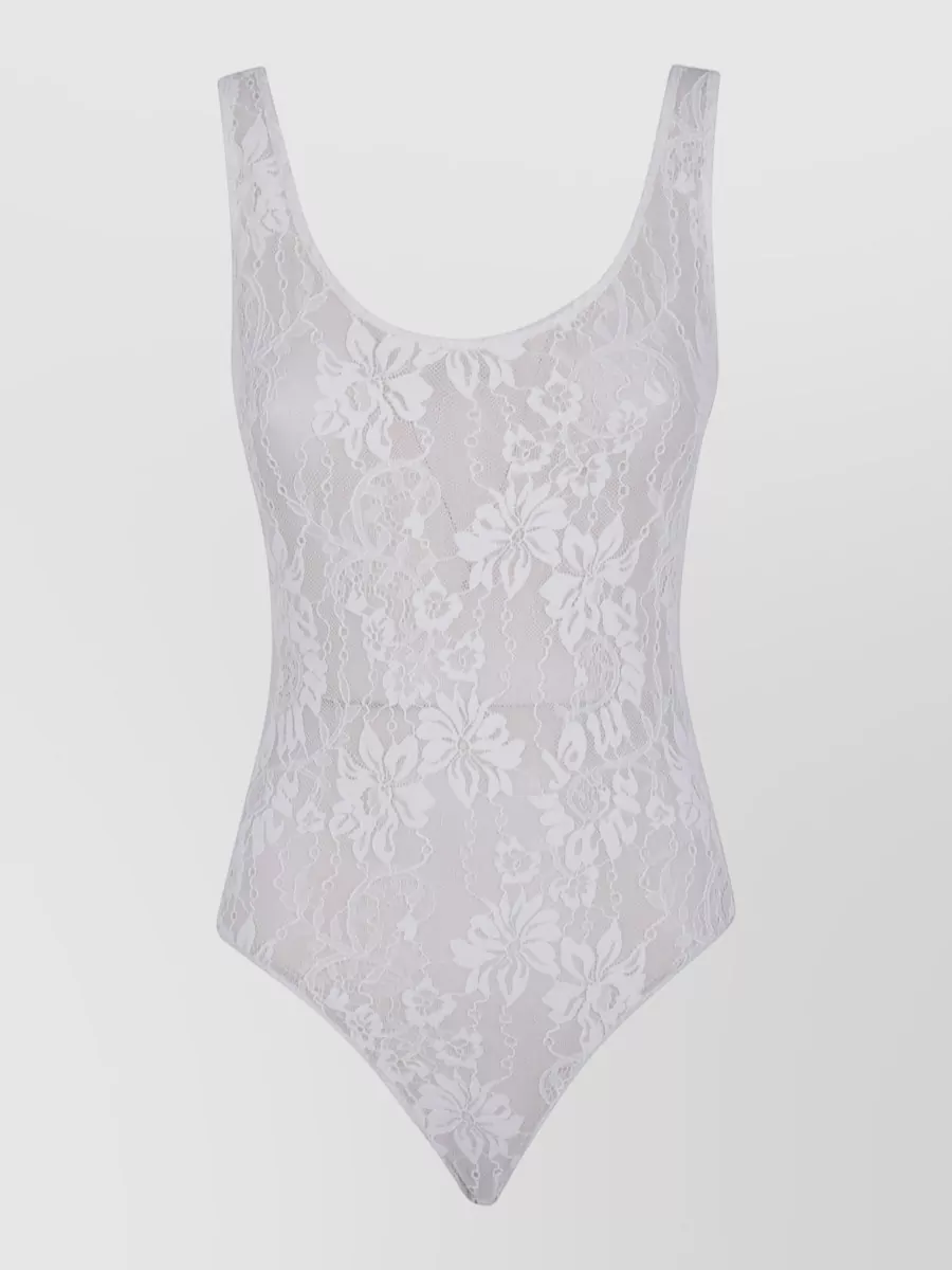 Zimmermann lace scoop bodysuit