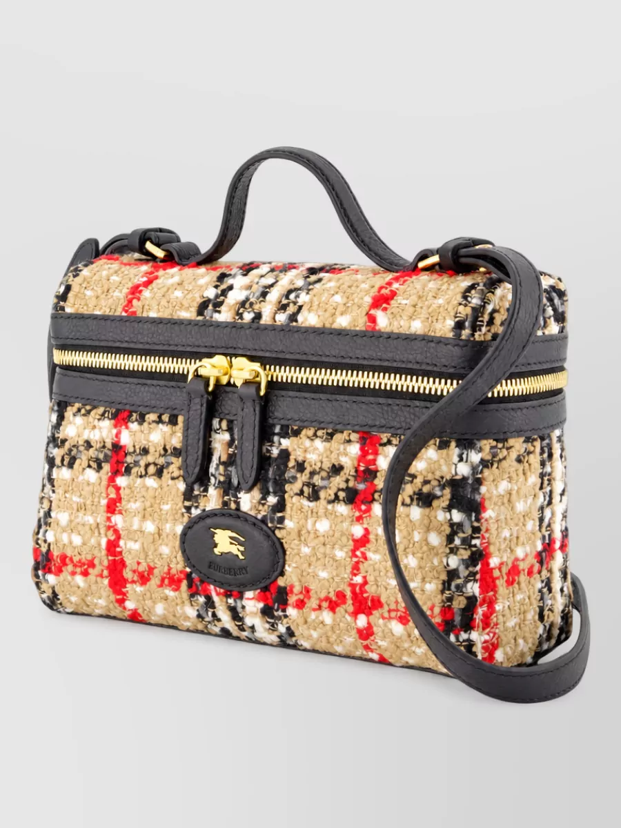 Burberry bloomsbury synthetic clutch bag