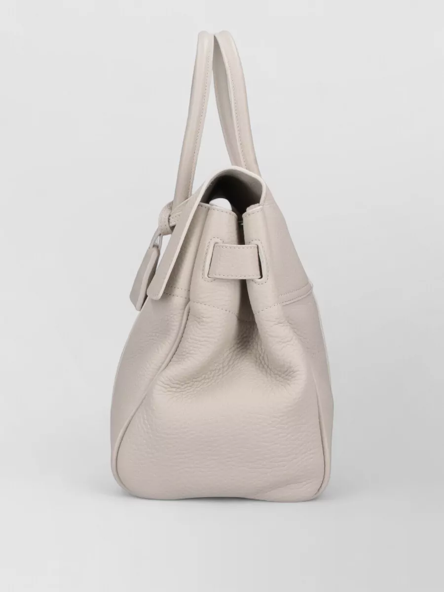 Mulberry Leather Tote Bag