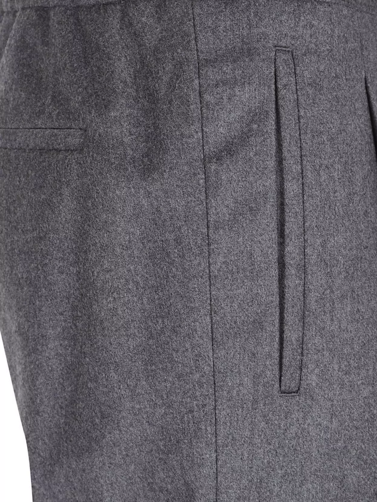 Lardini Men's Trousers With Tapered Leg Design
