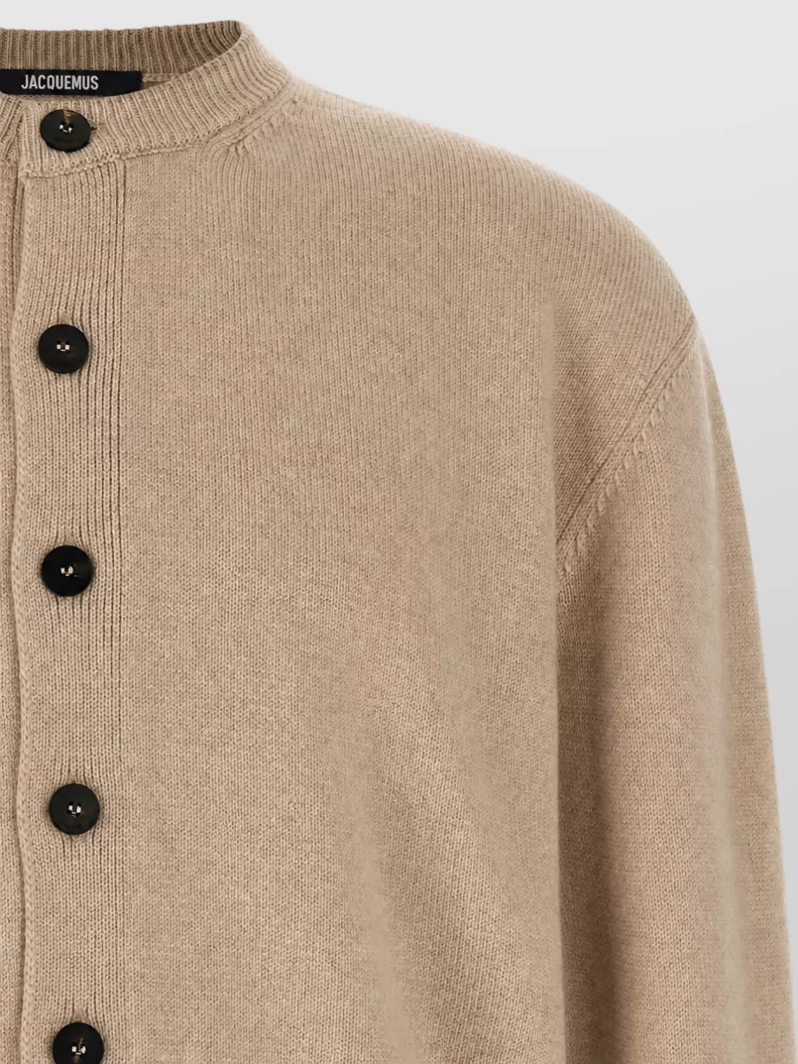Jacquemus merino wool relaxed-fit cardigan