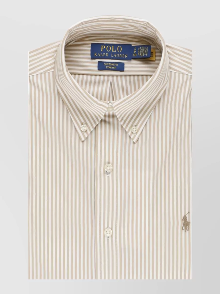 Ralph Lauren Striped Long-Sleeve Polo Shirt