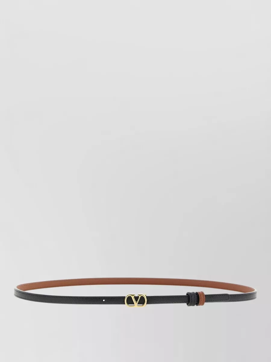 Valentino Garavani leather reversible belt