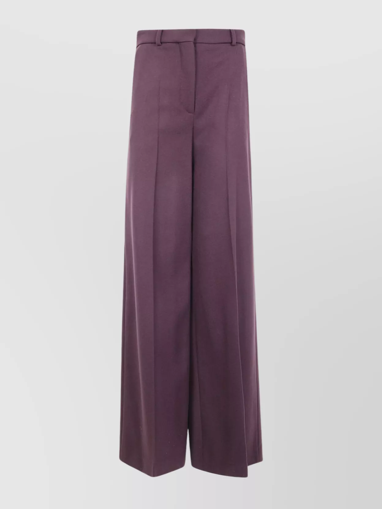 Joseph Wide Leg Flannel Stretch Trousers