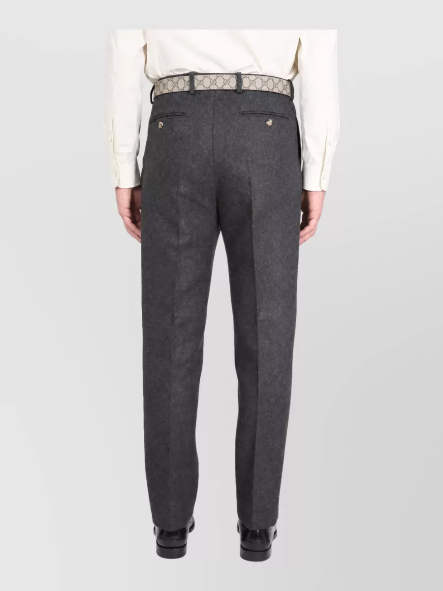 Gucci Cashmere Suit Trousers