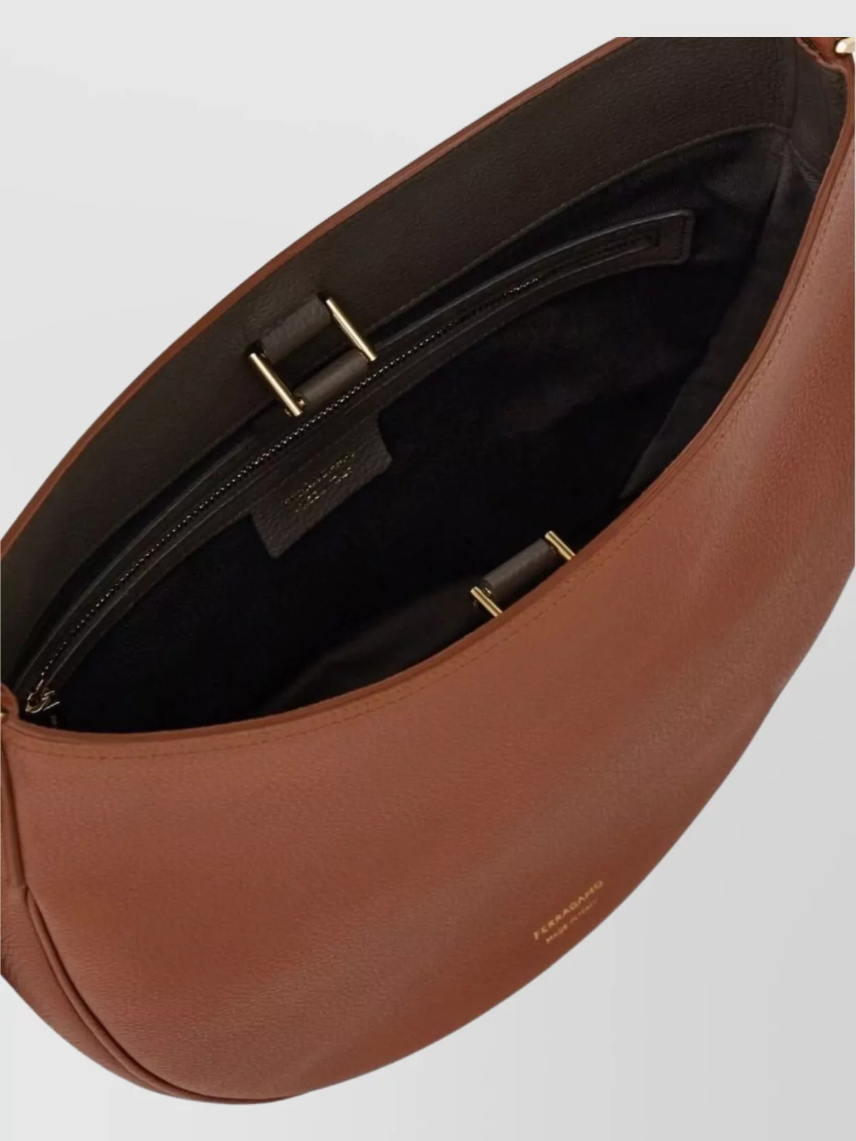 Ferragamo Medium Leather Hobo Bag