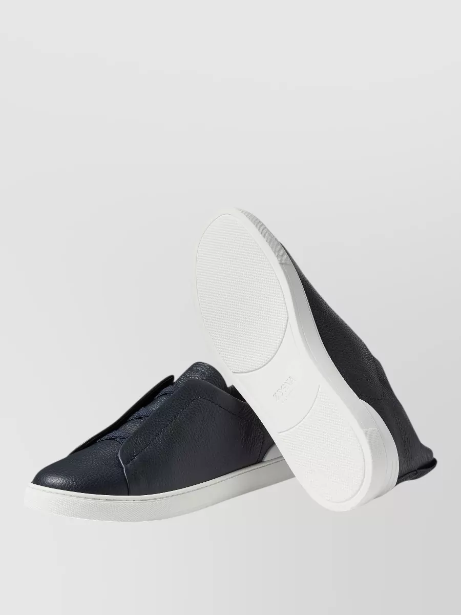 Zegna Leather Sneaker