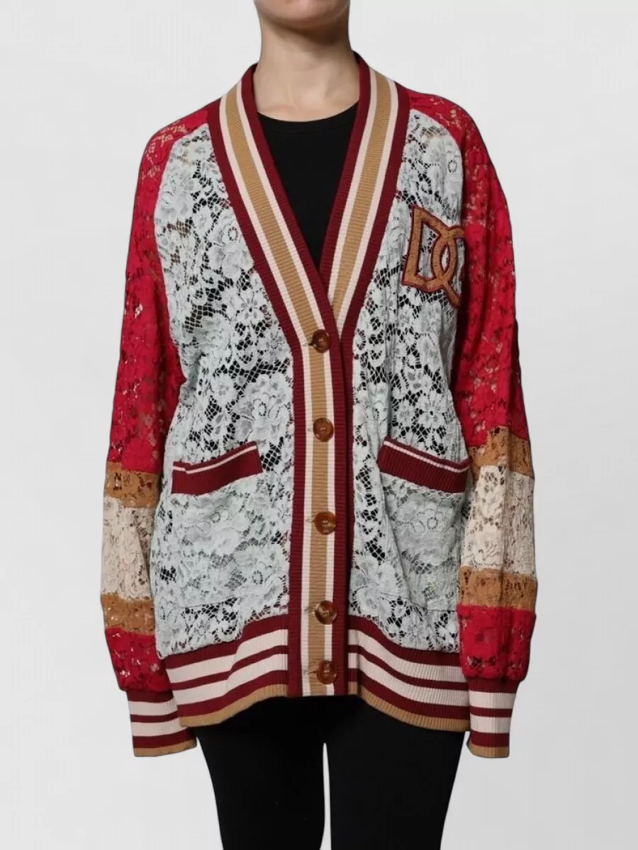 Dolce&Gabbana floral lace cardigan